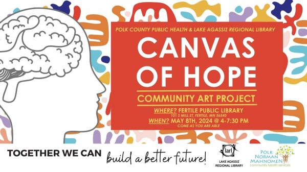 Canvas of Hope Community Art Project graphics
