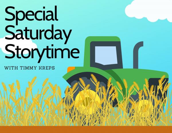 Image for event: Saturday Storytime with Timmy Kreps