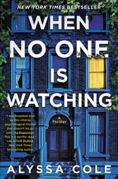 When No One is Watching by Alyssa Cole Blue Cover 